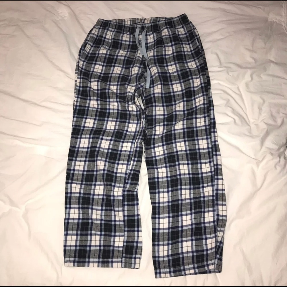plaid pj bottoms